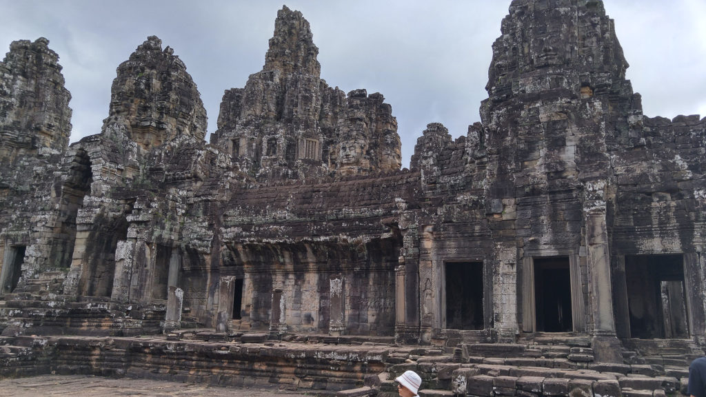 The Siem Reap ruins in Cambodia